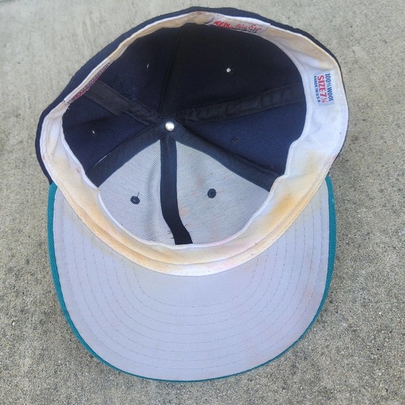 New Era Pro Model 100% Wool Seattle Mariners Fitted Hat - Picture 5 of 7